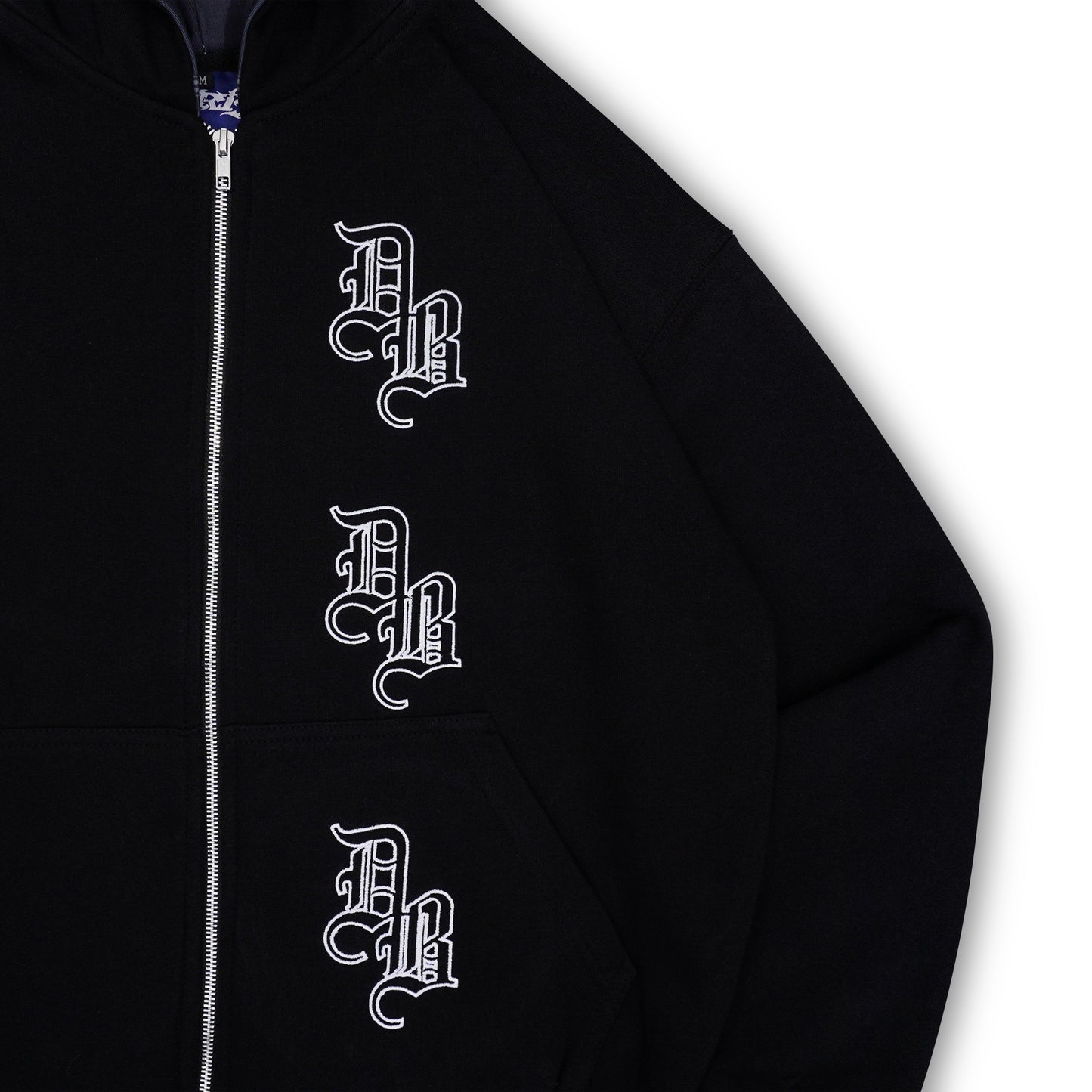 DIRTYBUSINESS CASEY ZIP HOODIE HEAVYWEIGHT