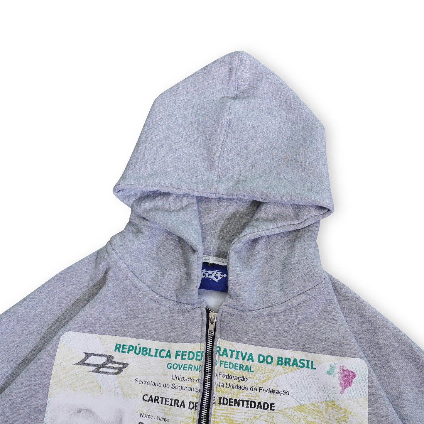 DIRTYBUSINESS NAZARIO ZIP HOODIE MISTY